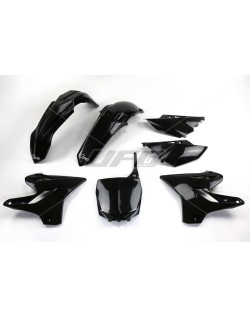 Kit plastique UFO noir Yamaha YZ125/250
