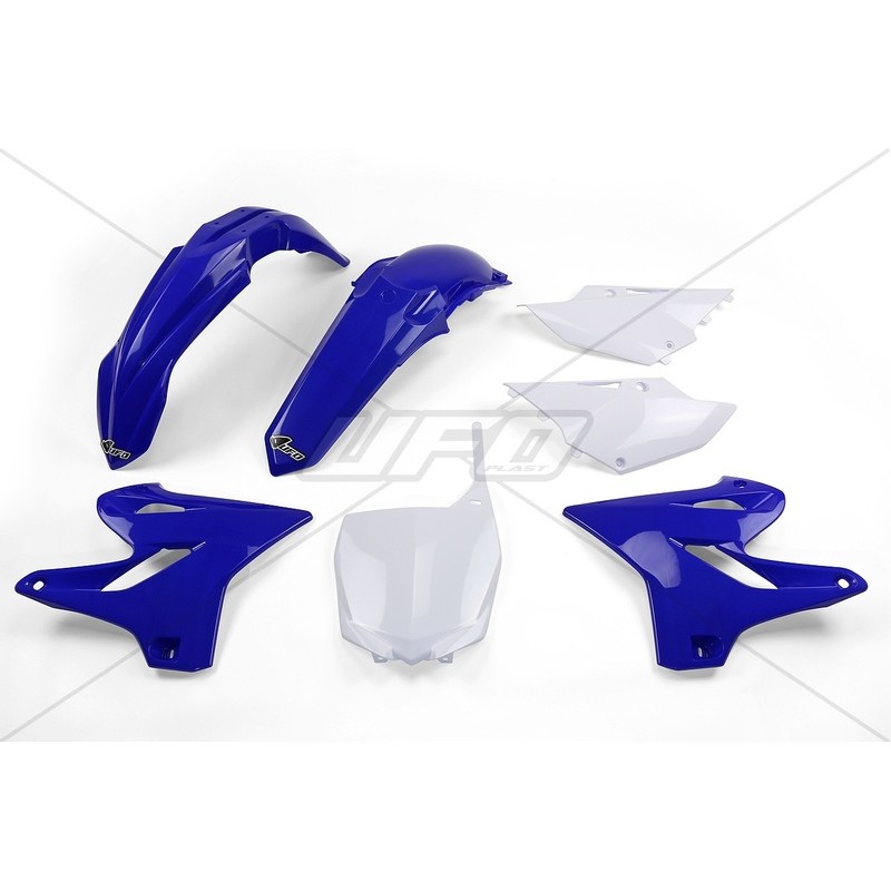 Kit plastique UFO couleur origine bleu/blanc Yamaha YZ125/250 Kit plastique UFO couleur origine bleu/blanc Yamaha YZ125/250