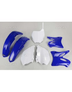 Kit plastique UFO couleur origine bleu/blanc Yamaha YZ125/144/250