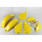 Kit plastique UFO couleur origine Suzuki RM125 Kit plastique UFO couleur origine Suzuki RM125