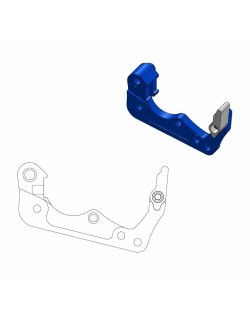 BRAKE CALIPER ADAPTOR BLUE
