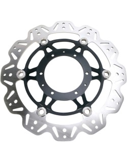 BRAKE RTR FLT VEE WAVE BLK FR