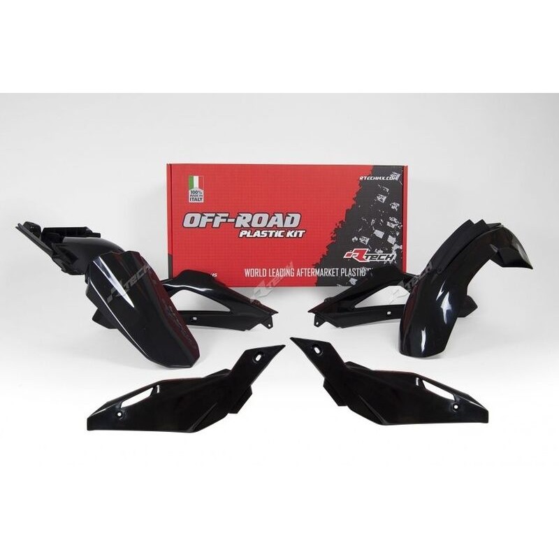 Kit plastique RACETECH Black - Husqvarna TE Kit plastique RACETECH Black - Husqvarna TE
