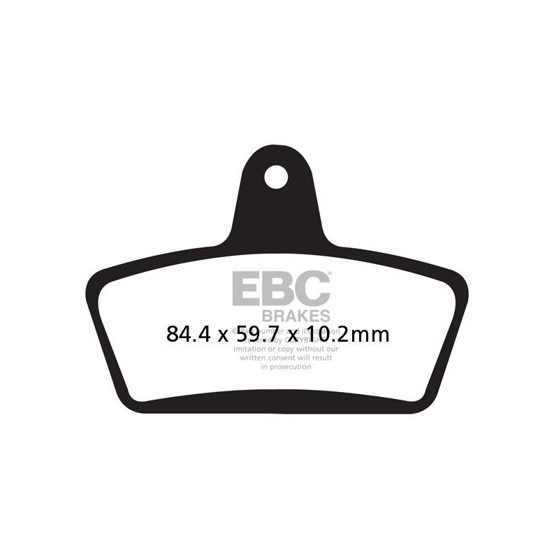 BRAKE PAD FA SER ORGANIC