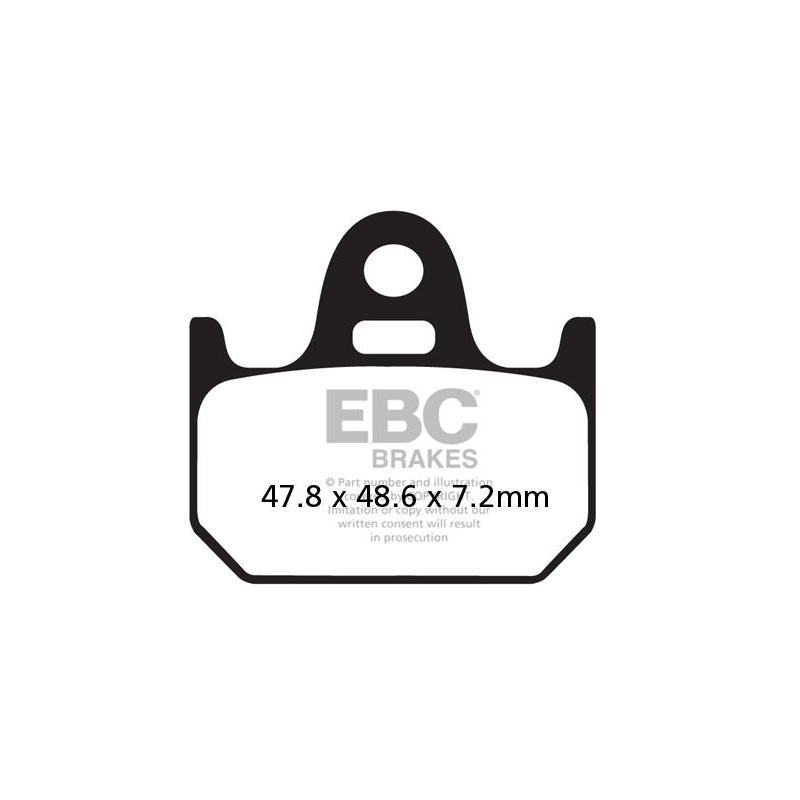 BRAKE PAD FA SER ORGANIC