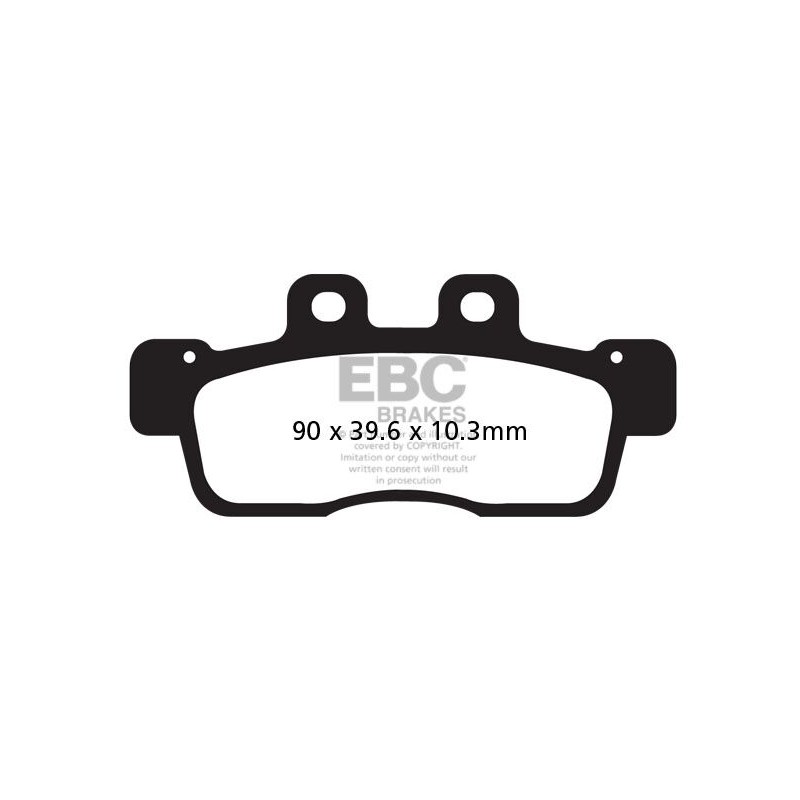 BRAKE PAD SFA ORG SCOOTER
