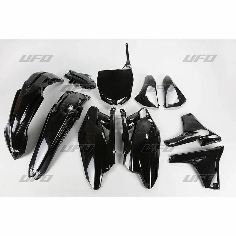 Kit plastique UFO noir Yamaha YZ450F Kit plastique UFO noir Yamaha YZ450F