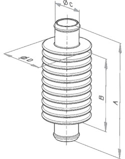INLINE HEATEXCHANGER 17 5