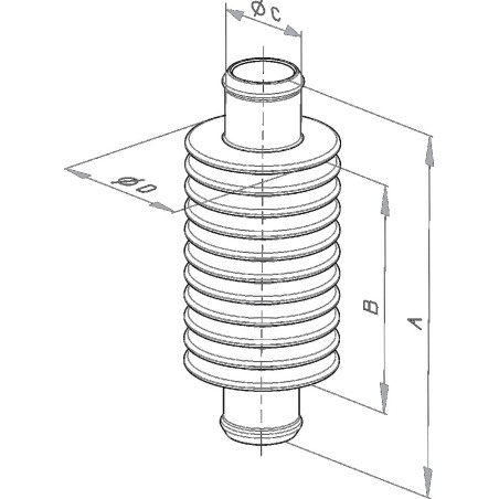 INLINE HEATEXCHANGER 17 5