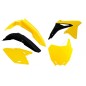 Kit plastique RACETECH couleur origine (14-16) jaune/noir Suzuki RM-Z450 Kit plastique RACETECH couleur origine (14-16) jaune/noir Suzuki RM-Z450