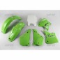 Kit plastique UFO couleur origine Kawasaki KX250 Kit plastique UFO couleur origine Kawasaki KX250