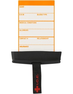 I.C.E. CARD/HOLDER BLACK