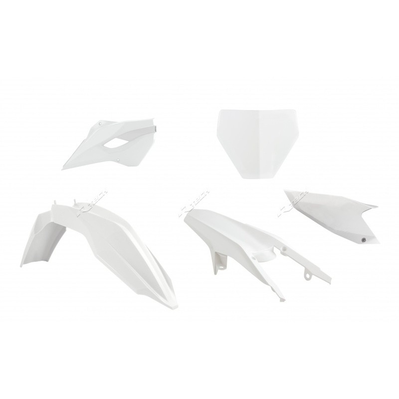 Kit plastique RACETECH couleur origine blanc Husqvarna TC85 Kit plastique RACETECH couleur origine blanc Husqvarna TC85