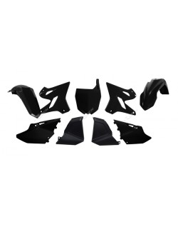 Kit plastique RACETECH Replica (2015) noir Yamaha YZ125/250