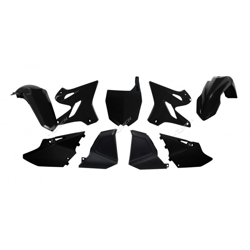 Kit plastique RACETECH Replica (2015) noir Yamaha YZ125/250 Kit plastique RACETECH Replica (2015) noir Yamaha YZ125/250