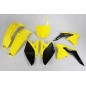 Kit plastique UFO couleur origine jaune/noir Suzuki RM-Z250 Kit plastique UFO couleur origine jaune/noir Suzuki RM-Z250