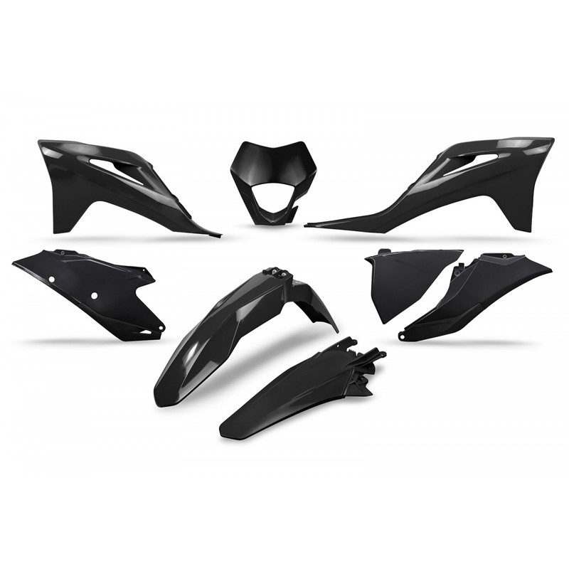 Kit plastiques UFO noir Gas Gas EC Kit plastiques UFO noir Gas Gas EC
