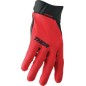 GLOVE DRAFT RED/BLACK SM
