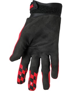 GLOVE DRAFT RED/BLACK MD