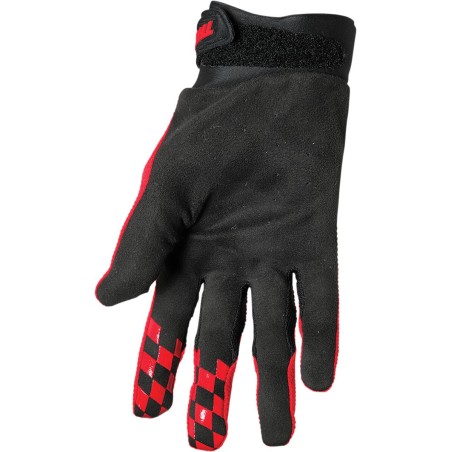 GLOVE DRAFT RED/BLACK MD