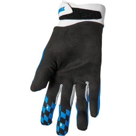 GLOVE DRAFT BLUE/WHITE MD