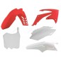Kit plastique RACETECH couleur origine rouge/blanc Honda CRF250R/450R Kit plastique RACETECH couleur origine rouge/blanc Honda CRF250R/450R
