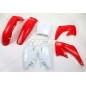 Kit plastique UFO couleur origine rouge/blanc Honda CR125R/250R Kit plastique UFO couleur origine rouge/blanc Honda CR125R/250R