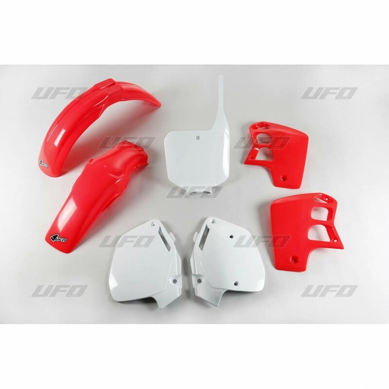 Kit plastique UFO couleur origine (1997) Honda CR500R Kit plastique UFO couleur origine (1997) Honda CR500R