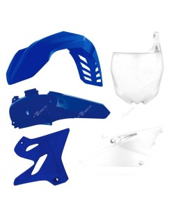 Kit plastique RACETECH couleur origine bleu/blanc Yamaha YZ125/250