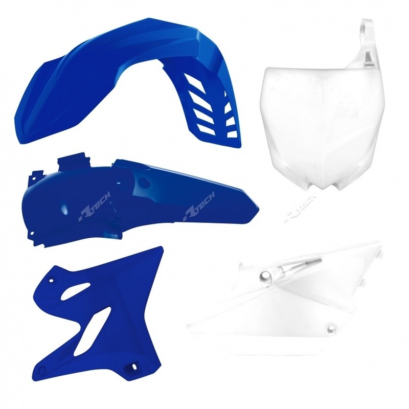 Kit plastique RACETECH couleur origine bleu/blanc Yamaha YZ125/250 Kit plastique RACETECH couleur origine bleu/blanc Yamaha YZ125/250