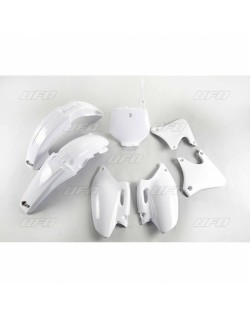 Kit plastiques UFO couleur origine blanc (98) Yamaha YZ400F