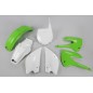 Kit plastique UFO couleur origine (2013) OEM vert/blanc Kawasaki KX85