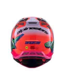 HELMET S-M10 DEEGAN OR/PU/PK M
