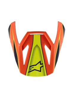 VISOR SM3 FRAY BLK/OR/YL