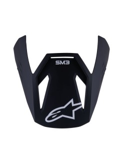 VISOR SM3 SOLID BLACK