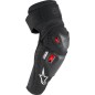 ELBOW GUARD BIOPRO BLK/RD/WHT 