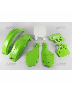 Kit plastique UFO couleur origine Kawasaki KX500