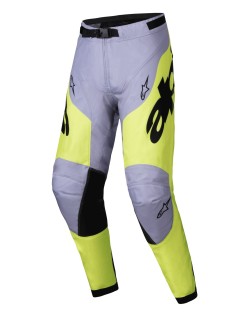 PANT RACER VEIL GRAY/YELLOW 34