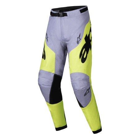 PANT RACER VEIL GRAY/YELLOW 36
