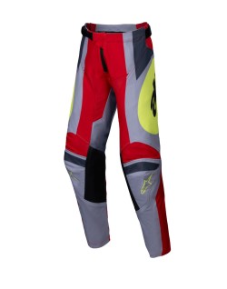 PANT YTH RACER MELT RED/GRAY 2