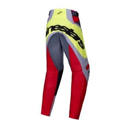 PANT YTH RACER MELT RED/GRAY 2