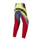 PANT YTH RACER MELT RED/GRAY 2