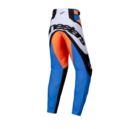 PANT YTH RACER MELT ORANGE/BLU
