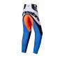 PANT YTH RACER MELT ORANGE/BLU