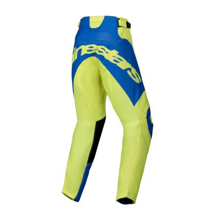 PANT YTH RACER VEIL YELLOW/BLU