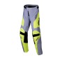 PANT YTH RACER VEIL GRAY/YELLO