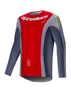 JERSEY TECHSTAR MELT RED/GRAY 