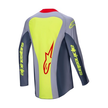 JERSEY TECHSTAR MELT RED/GRAY 