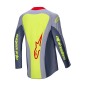 JERSEY TECHSTAR MELT RED/GRAY 