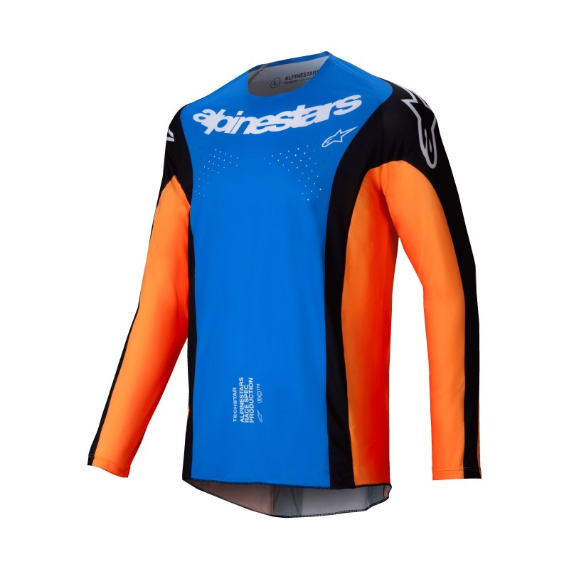 JERSEY TECHSTAR MELT ORANGE/BL